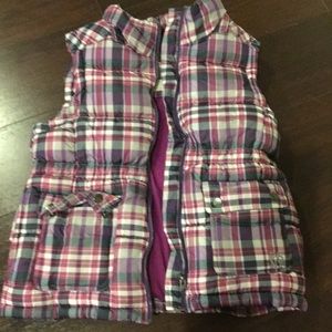 Plaid vest